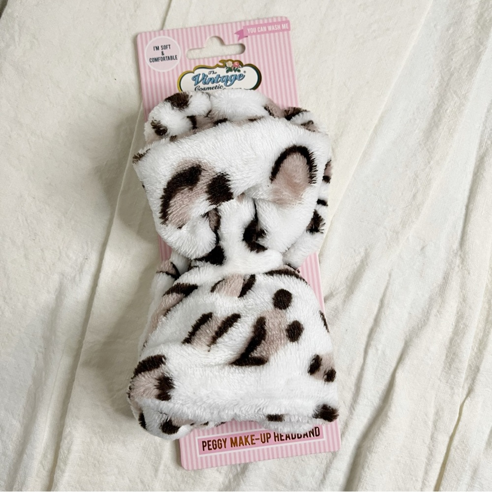 Leopard Print Make-Up Headband